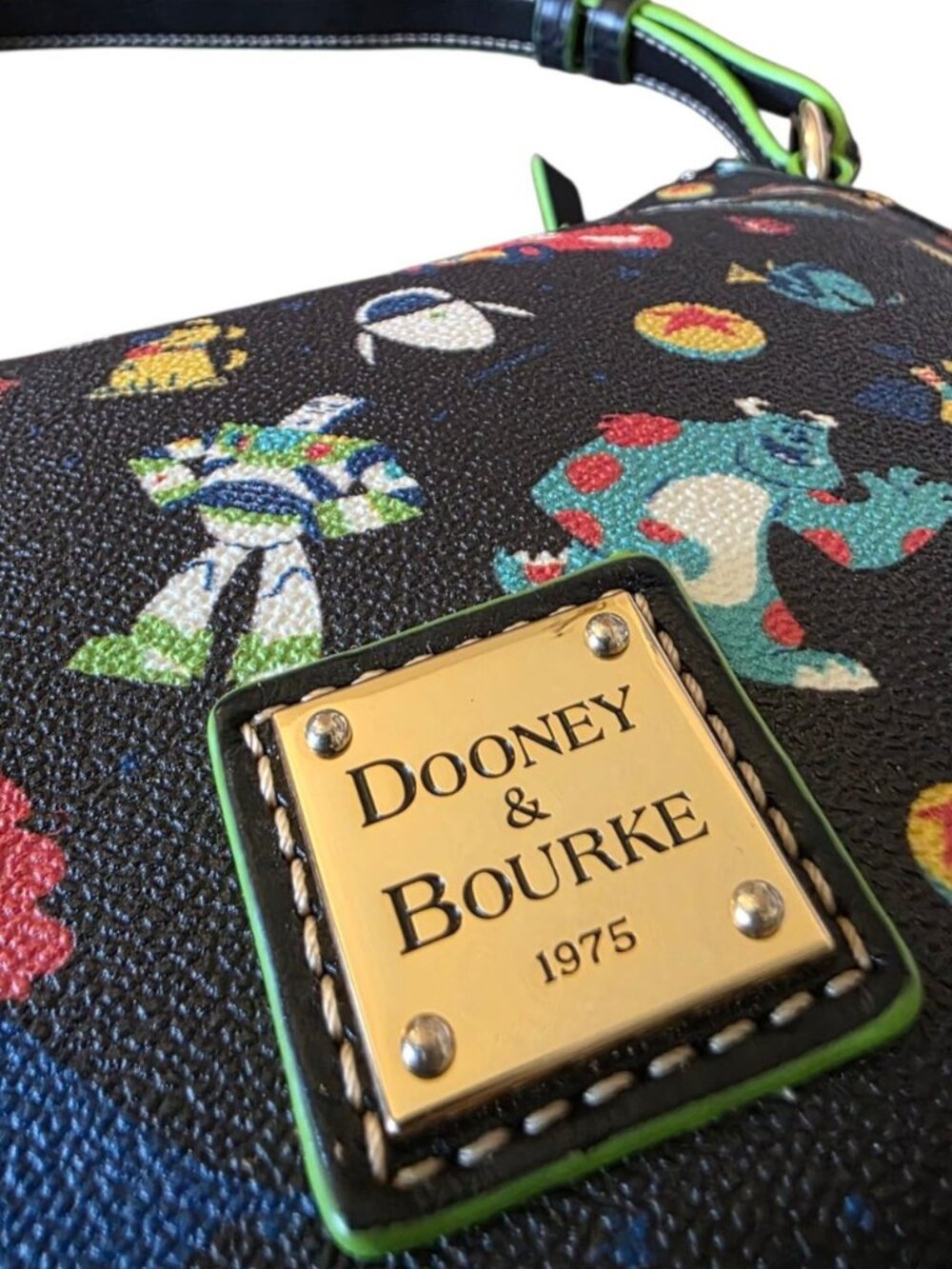 Dooney & Bourke Disney Pixar Hobo Bag Toy Story Monsters Inc Shoulder Purse - Picture 4 of 16